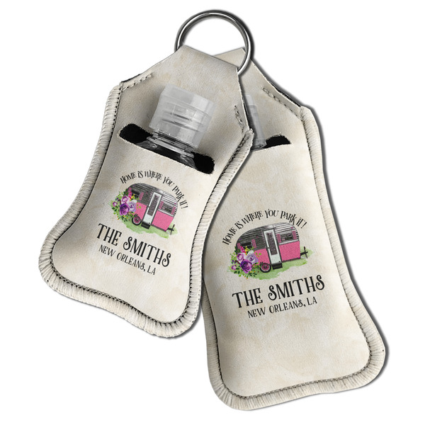 Camper Sanitizer Holder Keychain - Both in Case (PARENT)