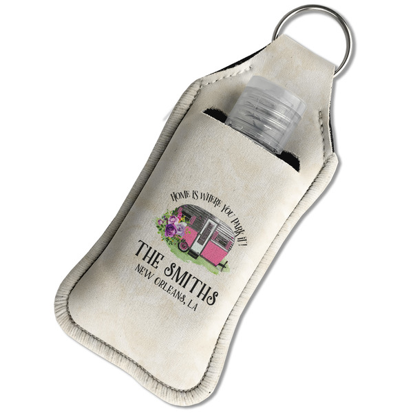 Camper Sanitizer Holder Keychain - Large in Case