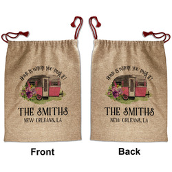 Camper Santa Sack - Front & Back (Personalized)
