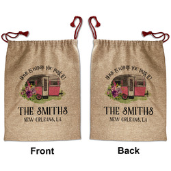Camper Santa Sack - Front & Back (Personalized)