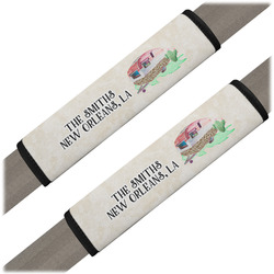 Camper Seat Belt Covers (Set of 2) (Personalized)