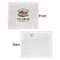 Camper Security Blanket - Front & White Back View