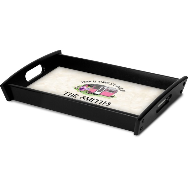 Camper Serving Tray Black - Corner
