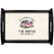 Camper Black Wooden Tray - Small (Personalized)