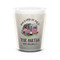 Camper Ceramic Shot Glass - 1.5 oz - White - Set of 4 (Personalized)