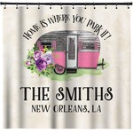 Camper Shower Curtain - Custom Size (Personalized)