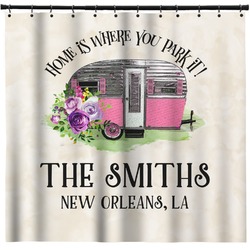 Camper Shower Curtain (Personalized)