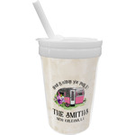 Camper Sippy Cup with Straw (Personalized)