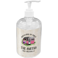 Camper Acrylic Soap & Lotion Bottle (Personalized)