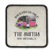 Camper Iron On Square Patch w/ Name or Text