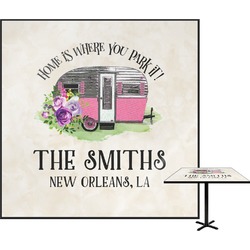 Camper Square Table Top - 30" (Personalized)