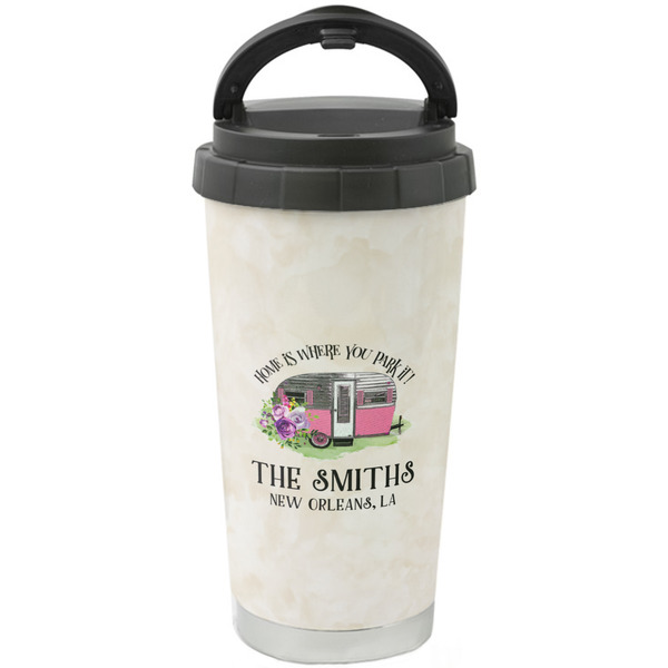 Custom Camper Stainless Steel Coffee Tumbler (Personalized)