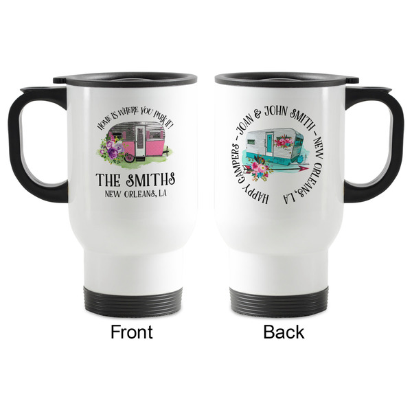 Camper Stainless Steel Travel Mug with Handle - Apvl