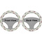 Camper Steering Wheel Cover- Front and Back