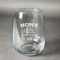 Camper Stemless Wine Glass - Engraved (Personalized)