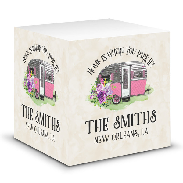 Custom Camper Sticky Note Cube (Personalized)