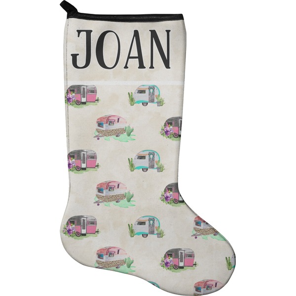 Custom Camper Holiday Stocking - Neoprene (Personalized)