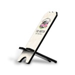 Camper Stylized Cell Phone Stand - Small w/ Name or Text