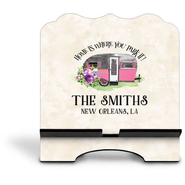 Camper Stylized Tablet Stand - Front without iPad