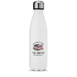 Camper Water Bottle - 17 oz. - Stainless Steel - Full Color Printing (Personalized)
