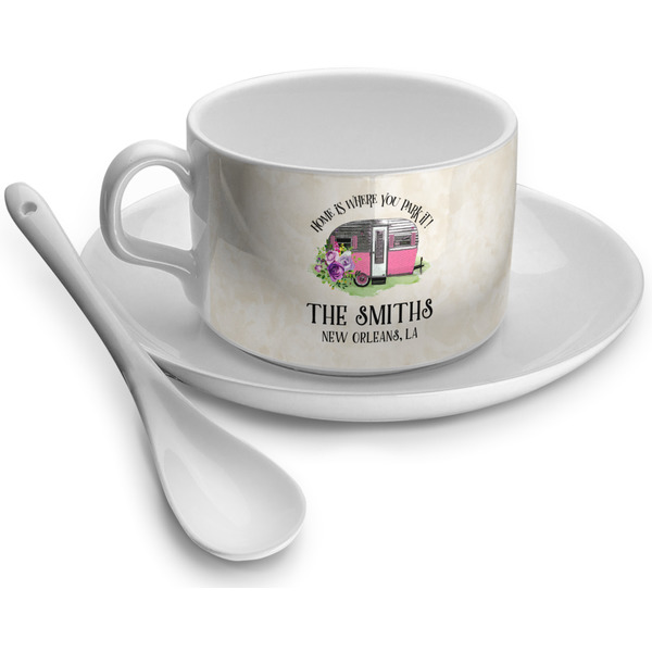 Custom Camper Tea Cup - Single (Personalized)