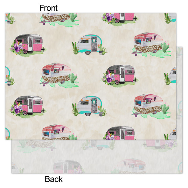Camper Tissue Paper - Heavyweight - Large - Front & Back