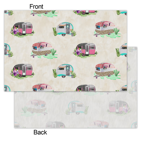 Camper Tissue Paper - Heavyweight - Small - Front & Back