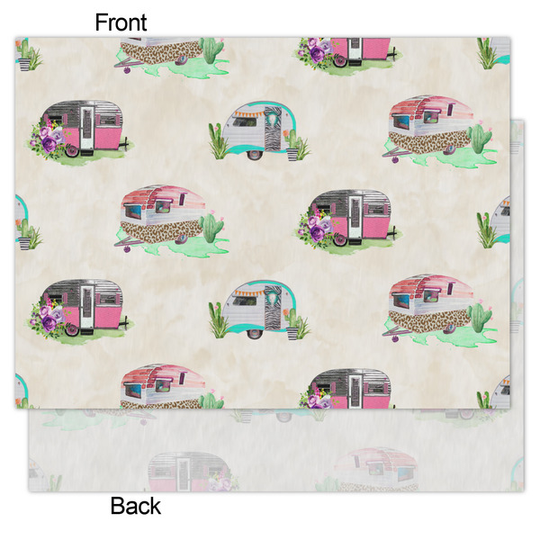 Camper Tissue Paper - Lightweight - Medium - Front & Back