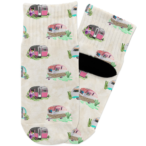 Custom Camper Toddler Ankle Socks