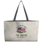 Camper Beach Totes Bag - w/ Black Handles (Personalized)