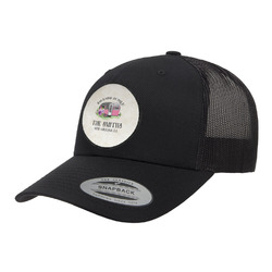 Camper Trucker Hat - Black (Personalized)