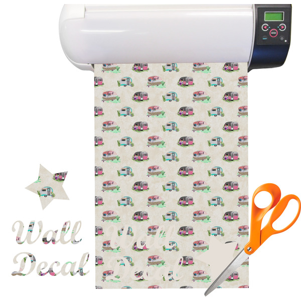 Custom Camper Vinyl Sheet (Re-position-able)