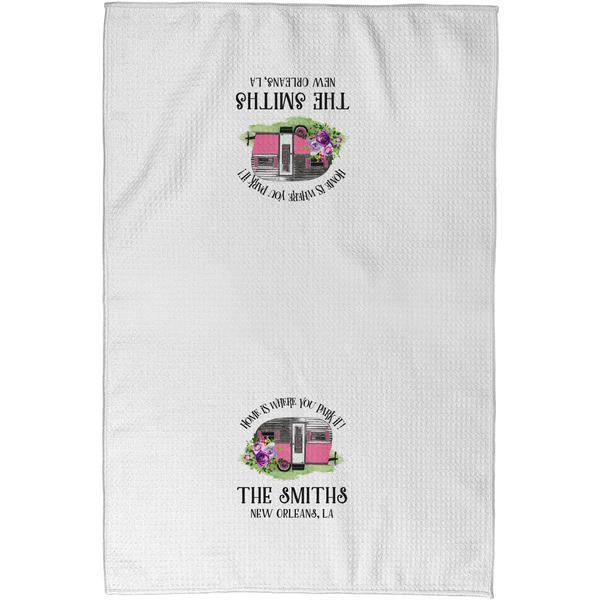 Camper Waffle Towel - Partial Print - Approval Image