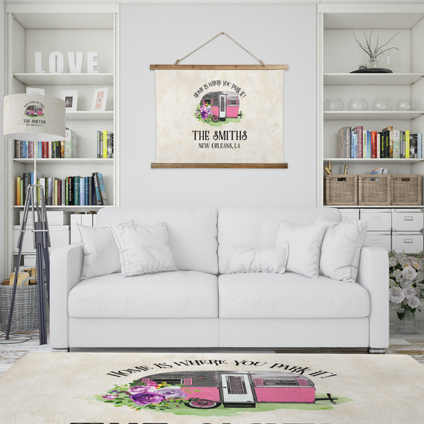 Camper Wall Hanging Tapestry - IN CONTEXT