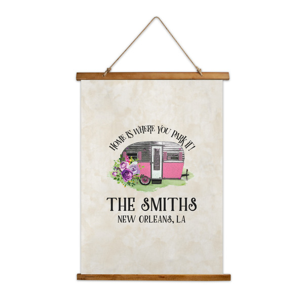 Custom Camper Wall Hanging Tapestry - Tall (Personalized)