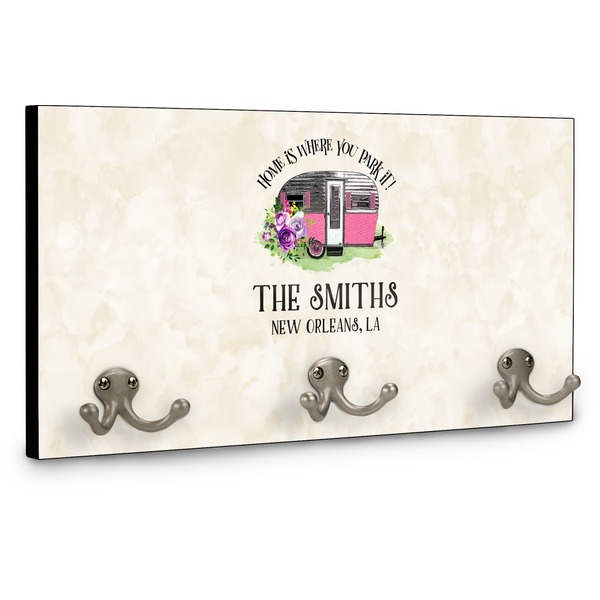 Camper Wall Mounted Coat Hanger - Side View