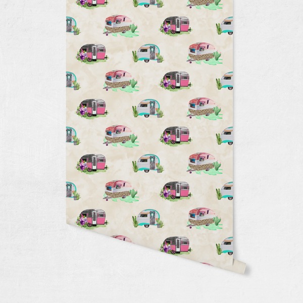 Camper Wallpaper on Wall