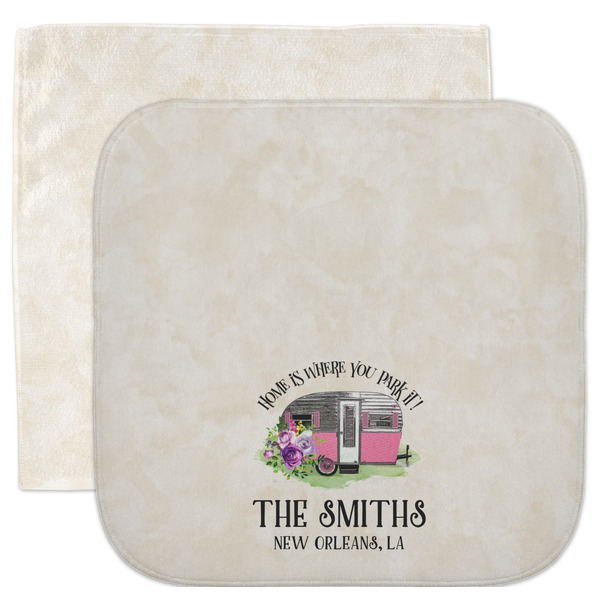 Custom Camper Facecloth / Wash Cloth (Personalized)