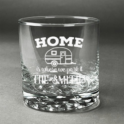 Camper Whiskey Glass - Engraved (Personalized)