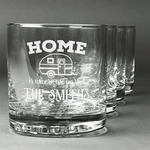 Camper Whiskey Glasses (Set of 4) (Personalized)