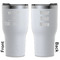 Camper White RTIC Tumbler - Front and Back