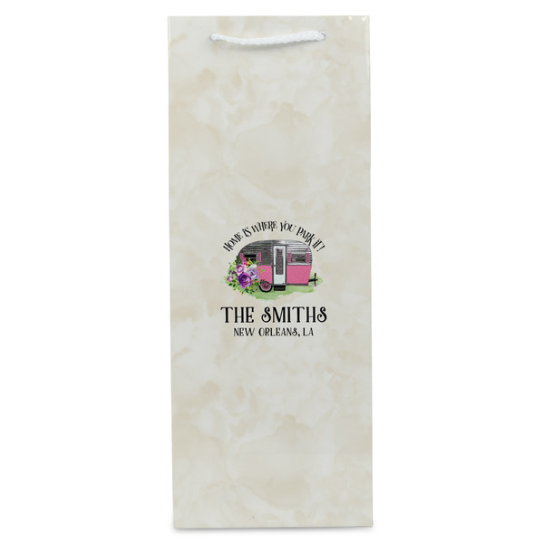 Camper Wine Gift Bag - Gloss - Front