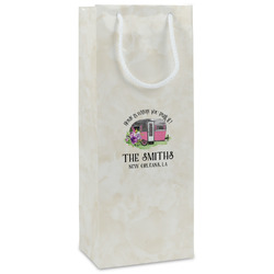 Camper Wine Gift Bags - Matte (Personalized)
