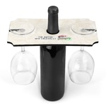 Camper Wine Bottle & Glass Holder (Personalized)