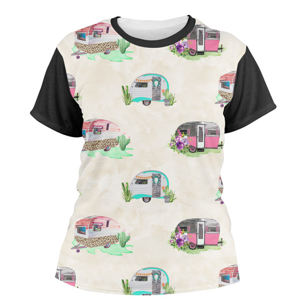 Custom Camper Women's Crew T-Shirt - X Small