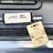 Camper Wood Luggage Tags - Rectangle - Lifestyle