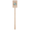 Camper Wooden 6.25" Stir Stick - Rectangular - Single Stick