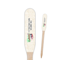Camper Paddle Wooden Food Picks - Double Sided (Personalized)