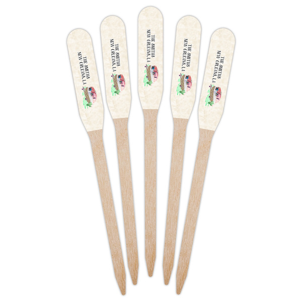 Camper Wooden Food Pick - Paddle - Fan View