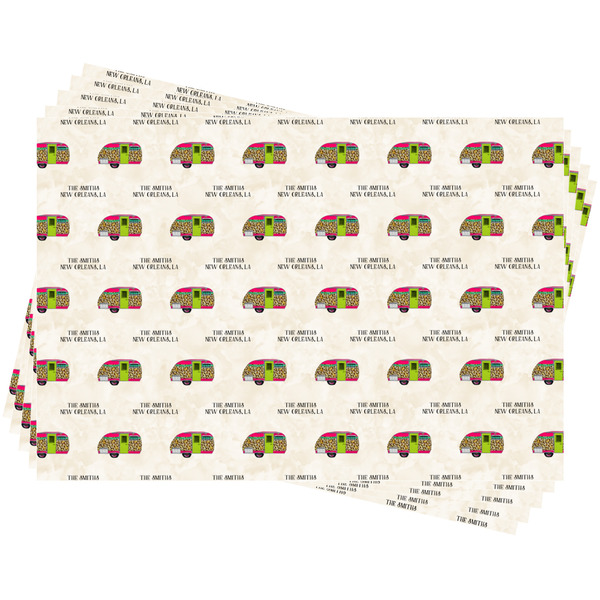 Camper Wrapping Paper - 5 Sheets Approval